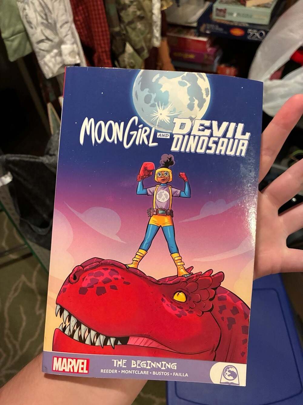Moon Girl and Devil Dinosaur: The Beginning Graphic Novel